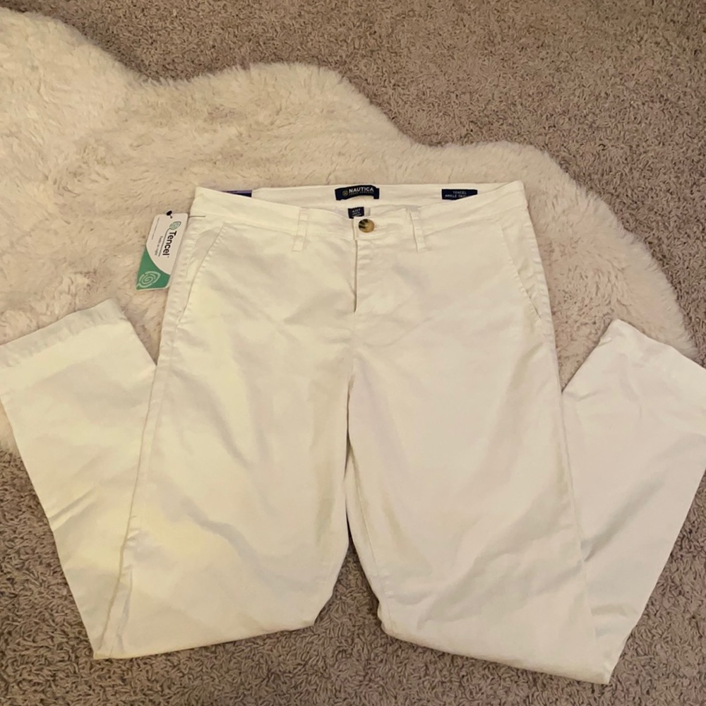 White Ankle Trouser. Brand NEW